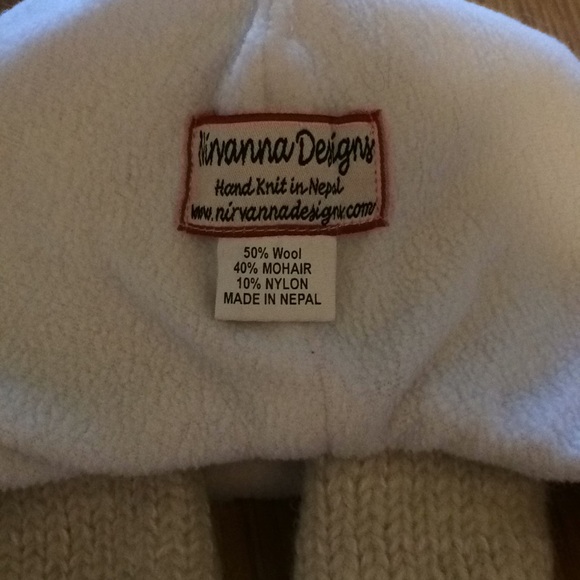 Nirvana Designs bunny hat hand knit Nepal - Picture 4 of 7